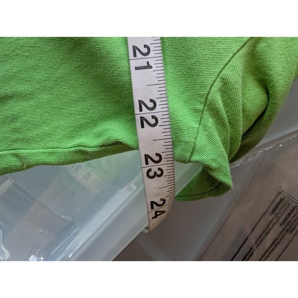 VTG Vineyard Vines Mens Long Sleeve Green Blue Whale Graphic Cotton Tee Prep Y2K - Picture 10 of 11